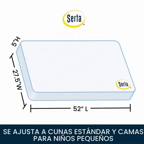 Vista 5 de Delta Children - Cama de madera para niños pequeños, modelo PAW Patrol de Nick Jr. + colchón Serta Perfect Slumber de doble cara con núcleo de fibra