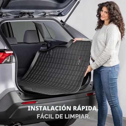 Vista 7 de WeatherTech Forro de maletero de carga para Honda Odyssey, detrás de la segunda fila (40278), negro