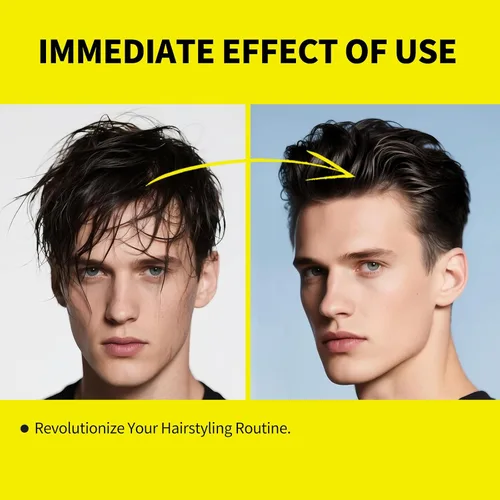 Vista 5 de SEVICH Arcilla para peinar el cabello para hombre, gel para el cabello con acabado mate de fijación fuerte, fórmula vegetal natural, sujeción