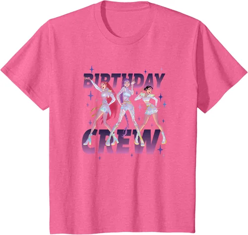 Vista 12 de Kpop Demon HUNTR/X Birthday Crew Camiseta con licencia