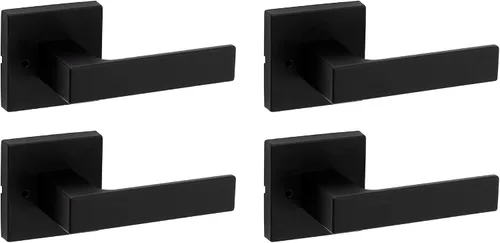 Vista 13 de Kwikset Singapore - Manija de puerta de cromo pulido (2 unidades)