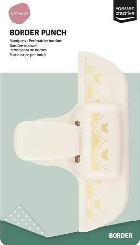 Vista 5 de Vaessen Creative Punzón de borde con borde de mariposa para impresionantes diseños continuos