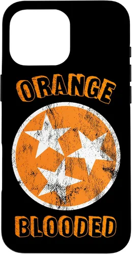 Vista 19 de Tennessee Fan Orange Blooded Vol Sports Fan State Flag TN Case for iPhone 17