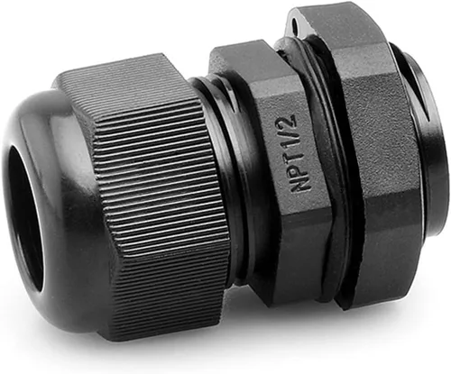Vista 18 de Prensaestopas PENGLIN - Conector de cable de nailon NPT de 1-1/2 pulgadas, conector de cable de alivio de tensión, tuerca de bloqueo ajustable