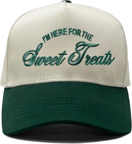 Vista 15 de Funky Junque Gorra de béisbol de 2 tonos para camionero adulto Misbehavin' - Leopardo/Beige