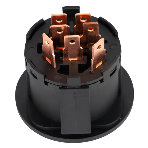 Vista 3 de Interruptor de encendido para tractor, interruptor de llave 4 posiciones para Husqvarna, AYP, Craftsman, MPN, Delta, Poulan, Ariens, MTD, Snapper