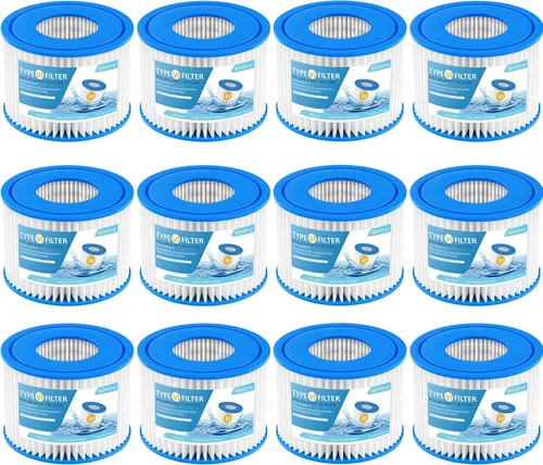 Vista 7 de isinlive Paquete de 6 Filtros Tipo VI para Bañera de Hidromasaje y Filtro de SPA de Repuesto Compatible con Lay-Z Spa, Intex, Coleman SaluSpa