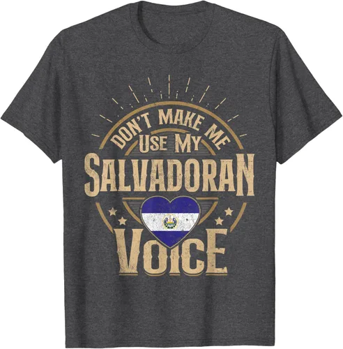 Vista 11 de Camiseta de recuerdos de la bandera de El Salvador para hombres y mujeres salvadoreños, Negro, S