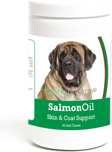 Vista 201 de Healthy Breeds Affenpinscher - Masticables suaves de aceite de salmón, 90