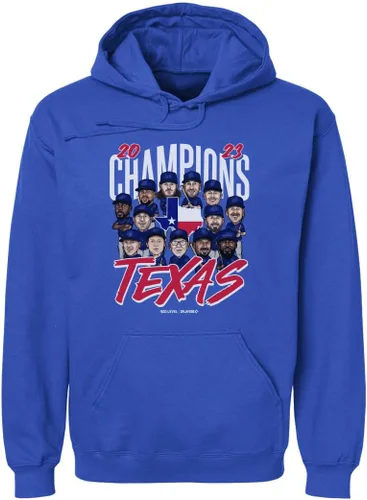 Vista 2 de Sudadera con capucha Texas Baseball Champions 2023