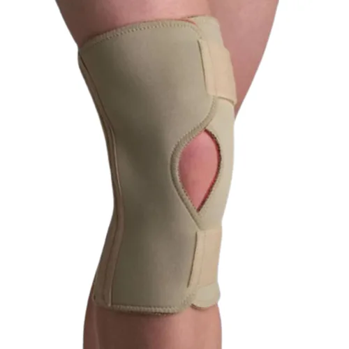 Vista 3 de Thermoskin Rodillera estabilizadora abierta, beige, talla XS