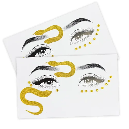 Vista 11 de Joyas de cara de vampiro, gemas para la cara, joya de Halloween, disfraz de sangre de cristal, gemas de cara sangrante, tatuaje de cicatriz, tatuaje