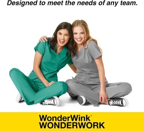 Vista 5 de WonderWink Men's Tie Back Scrub Cap