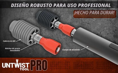 Vista 7 de La herramienta Untwist PRO-COMBO separa rápidamente CAT5e, CAT6, CAT6A y CAT7 (USB-C)