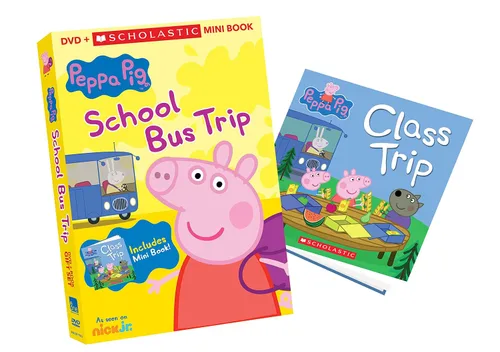 Vista 2 de Peppa Pig School Bus Trip wScholastic Mini Book Gift Set