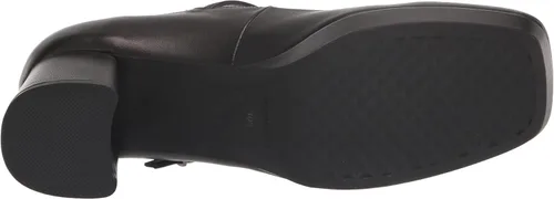 Vista 4 de Aerosoles Plataforma elegante para mujer, Cuero negro