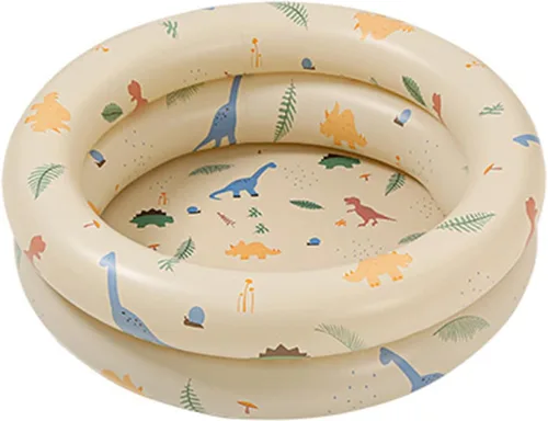 Vista 9 de Piscina pequeña inflable para niños, piscina de dinosaurio, piscina para bebés, piscina infantil para interiores y exteriores, piscina para niños