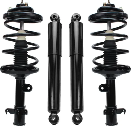 Vista 48 de Detroit Axle - Kit de 4 puntales para Ford Escape 2014-2019, 2 amortiguadores traseros ensamblaje 2 puntales delanteros y resortes helicoidales 2015