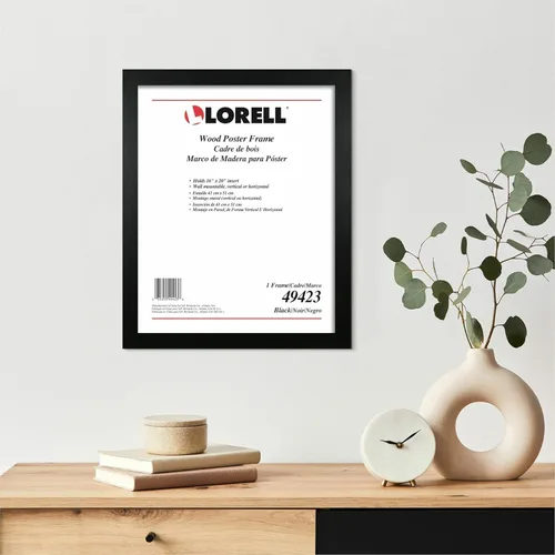 Vista 4 de Lorell Marco para póster, 16 x 20 pulgadas, madera, negro