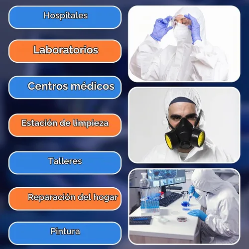 Vista 6 de EZGOODZ Overol desechable con capucha y botas, 2.16 oz/m², color blanco, pequeño, paquete de 5, cremallera frontal, muñecas elásticas y espalda