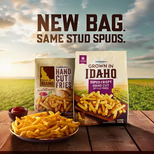 Vista 6 de Grown in Idaho - Papas fritas estilo cortadas a mano, 28 onzas (congeladas)