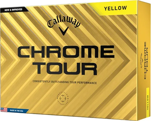 Vista 20 de Callaway Golf Chrome Tour Bolas de golf