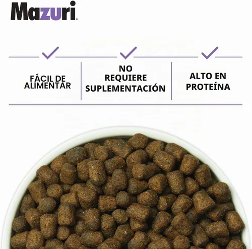 Vista 5 de Mazuri Alimento nutricionalmente completo para hurones Bolsa de 5 libras (5 lb.)
