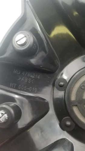 Vista 3 de Moto Metal 970 - Tapa central de rueda MO479L214SBO HT005-019, color negro satinado