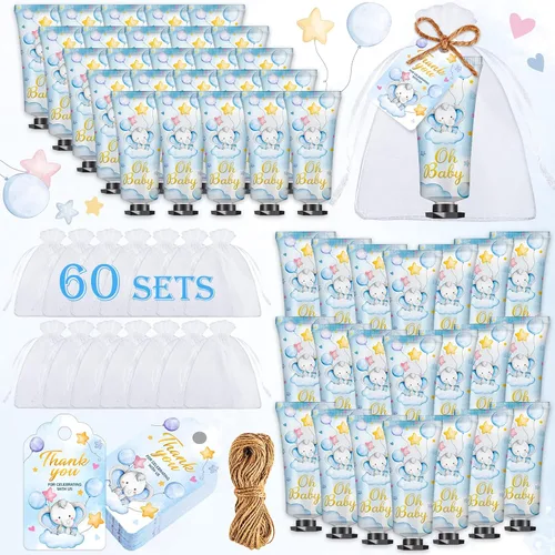 Vista 9 de 60 Juegos de Crema de Manos para Bebés, Recuerdos de Fiesta y Regalos para Invitados, Despedida de Soltera, Loción de Manos de Tamaño de Viaje