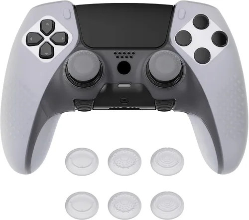Vista 28 de PlayVital 3D Studded Edition Anti-Slip Silicone Cover Case for ps5 Edge Controller, Soft Rubber Protector Skin for ps5 Edge Wireless Controller with