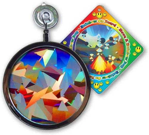 Vista 7 de Ornamento - Atrapasol para ventanas - Incluye un elemento adicional "Rainbow on Board" - Atrapasol