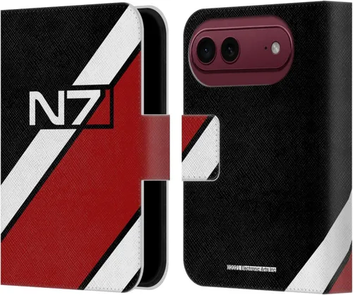 Vista 106 de Head Case Designs Funda de piel con licencia oficial de EA Bioware Mass Effect Cerberus Logo Graphics tipo cartera compatible con Apple iPhone 11
