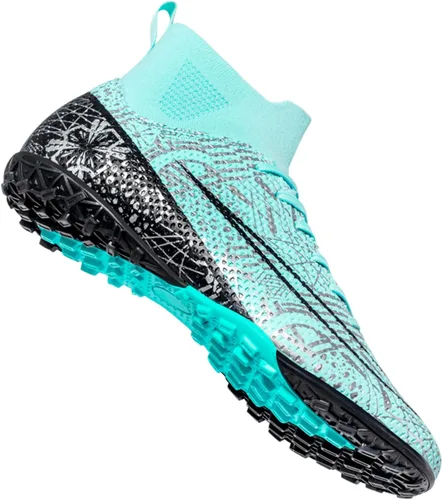 Vista 3 de HaloTeam Zapatos de fútbol para hombre, botas de fútbol para hombre, botas de fútbol de césped para entrenamiento profesional al aire libre