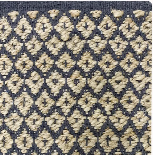 Vista 5 de Alfombra de algodón de yute de 2 x 3 pies (24 x 36 pulgadas), tejida a mano por expertos artesanos, para cualquier habitación de la decoración de tu