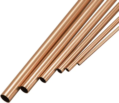 Vista 6 de uxcell Tubo de cobre, 0.079 in, 0.118 in, 0.157 in, 0.197 in, 0.236 in, 0.276 in de diámetro exterior x 0.020 in, grosor de pared, 11.811 in