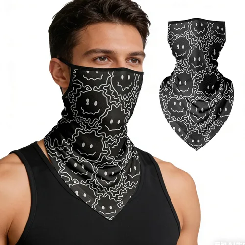 Vista 11 de Protector solar para colgar en las orejas, protección UV, transpirable, bufanda elástica antideslizante para hombres y mujeres
