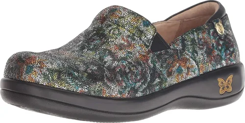 Vista 40 de Zuecos profesionales Alegria, Keli para mujer Cristal de plomo Azure