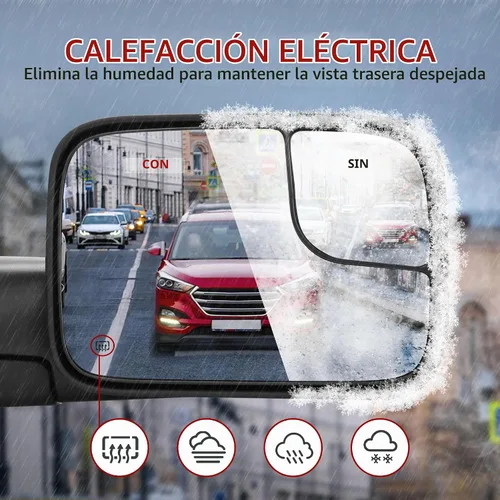 Vista 4 de YITAMOTOR Espejo de remolque compatible con Tacoma 2005-2015