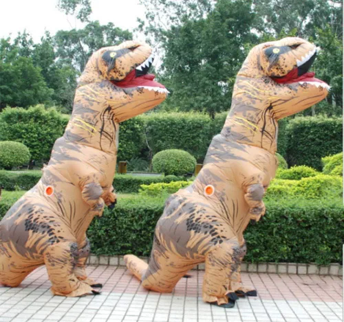 Vista 6 de Kiddale Mini ventilador para disfraces inflables, bomba de aire alimentada por USB de 6 V para traje de dinosaurio T-Rex, cabeza de mascota