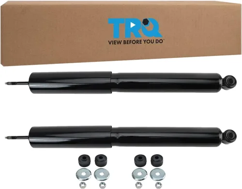 Vista 287 de TRQ Juego de amortiguadores traseros compatible con Chevrolet Express 1500 2003-2014, Express 3500 2006-2022, GMC Savana 1500, Savana 3500