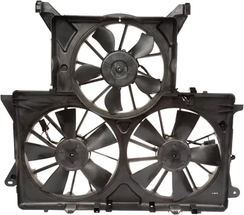 Vista 36 de Conjunto de ventilador de refrigeración dual del radiador TRQ Para Toyota Avalon 2013-2018 Camry 2012-2017 TO3115173