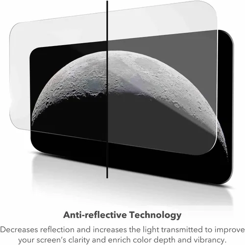 Vista 3 de ZAGG InvisibleShield Glass XTR2 - Protector de pantalla para Samsung Galaxy Tab S9 Plus, tecnología de impacto Hexiom, antirreflectante, filtro