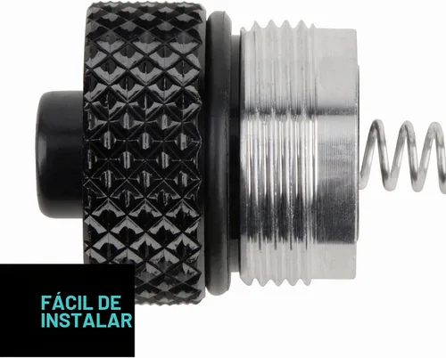 Vista 4 de Nite Ize Combo de actualización LED II compatible con AA Mini Maglite - Práctico kit de linterna con LED e interruptor de tapa trasera, potente
