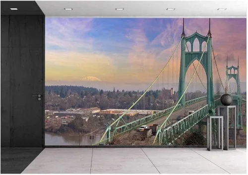 Vista 12 de wall26 Papel para pared autoadhesivo, grande, serie de murales, WMR-WP-X-D156-66x24x4 obra de arte 06