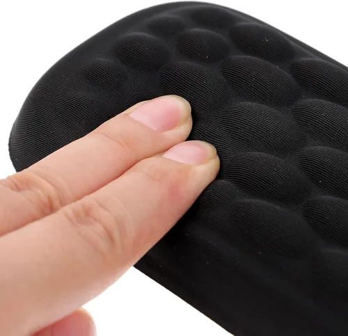 Vista 7 de Alipis Memory Foam Wrist Rest for Keyboard and Mouse Pad Ergonomic Wrist Support Cushion for Office and Gaming Black Single-Hand for Computer
