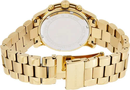 Vista 2 de Michael Kors MK6162 - Runway Gold para mujer