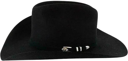 Vista 4 de Stetson Apache 4X Buffalo - Sombrero de vaquero de fieltro para hombre, Sbapch-754007, Negro