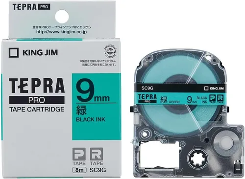 Vista 29 de King Jim Tepra PRO SC6B Color Label 0.236 in Cartucho de cinta azul