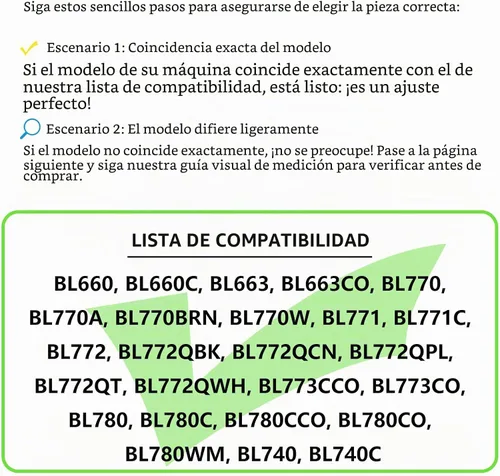 Vista 3 de Piezas de repuesto para licuadora de 6 aletas compatibles con licuadora Ninja, cuchilla para Ninja BL660 BL660C BL663 BL663CO BL770 BL770A BL770W