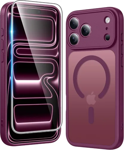 Vista 26 de FNTCASE Funda magnética para Samsung Galaxy Z Fold 7 con protección de A B-Clear
